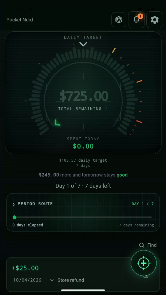 Result. Nothing was bought or logged. One accepted result is allowed per day.
