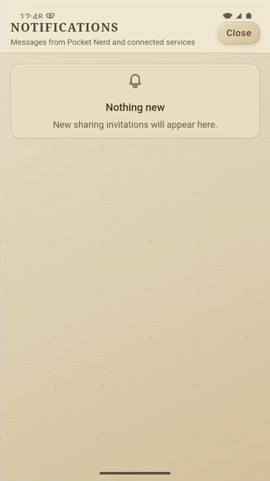 3 · Clear the demo messages. Tap Clear all to remove the messages you have finished with.
